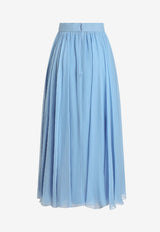 Chiffon Circle Maxi Skirt