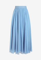 Chiffon Circle Maxi Skirt