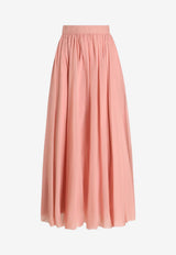 Chiffon Circle Maxi Skirt