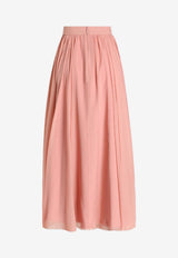 Chiffon Circle Maxi Skirt