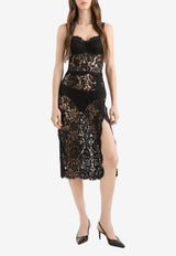 Cordonetto Lace Midi Dress