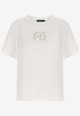 Crewneck T-shirt with DG-Logo
