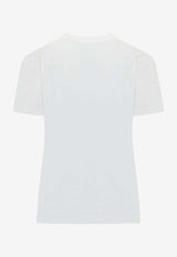 Crewneck T-shirt with DG-Logo