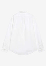 Polo Ralph Lauren Long-Sleeved Oxford Shirt White 710792041001CO/T_POLOR-WHT