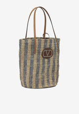 Valentino Medium VLogo Raffia Tote Bag Beige 8W2B0R37UHKC8C_cc3a8f79-f400-497c-91f1-e056291a4328