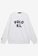 Polo Ralph Lauren Polo R.L Sweatshirt White 710B20223001CO/T_POLOR-WHT
