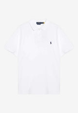 Polo Ralph Lauren Logo Embroidered Polo T-shirt White 710666998002CO/T_POLOR-WHT