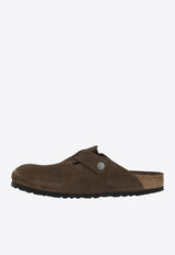 Boston Suede Clogs