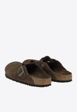 Boston Suede Clogs