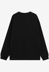 Polo Ralph Lauren Logo Embroidered Sweatshirt Black 710B18909001CO/T_POLOR-PB