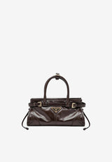 Prada Mini Bonnie Handbag Dark Brown 1BA486OOO2CYR/T_PRADA-F01D6