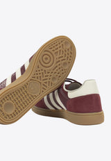 Handball Spezial Croc-Embossed Leather Sneakers