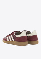 Handball Spezial Croc-Embossed Leather Sneakers