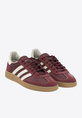 Handball Spezial Croc-Embossed Leather Sneakers