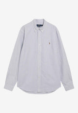 Polo Ralph Lauren Striped Oxford Shirt Light Blue 710953704501CO/T_POLOR-NW