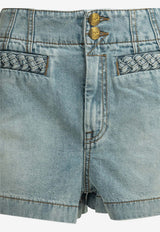 Wanderlust Mini Denim Shorts