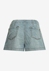 Wanderlust Mini Denim Shorts