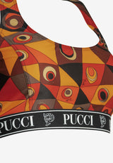 Occhi Print Cropped Top
