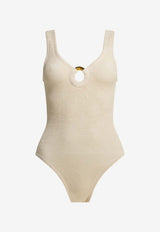 Celine Crinkle One-Piece Swimsuit