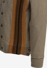 Needles Striped Mohair-Blend Cardigan Beige SX456A-Taupe_80b984b5-9ca3-457c-ad5b-44eb21833b50