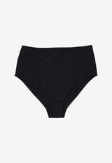 Elisabetta Franchi Logo Stretch Panty Black GO11057_E2