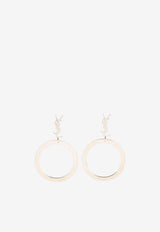 Cassandre Creole Golden Brass Hoops