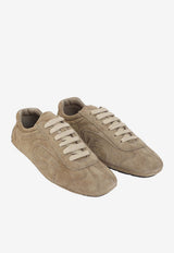 Monte Carlo Suede Lamb Leather Sneakers