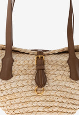 Dolce & Gabbana Capri Raffia Tote Bag Beige BB7832 AN548-8Z096