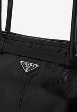 Buffalo Leather Shopping Tote