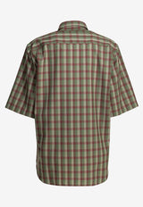 Checked Wool Casual Shirt