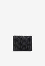 Matelassé Lambskin Quilted Wallet