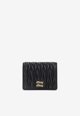 Matelassé Lambskin Quilted Wallet