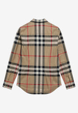 Burberry Archive Check Slim Shirt Beige 8111856155954/T_BURBE-A7028