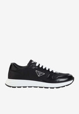 Prax 01 Brushed Leather Sneakers