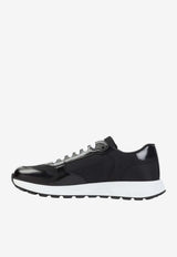 Prax 01 Brushed Leather Sneakers