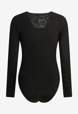 V-neck Stretch Bodysuit