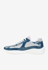 Calf Leather and Mesh Sneakers