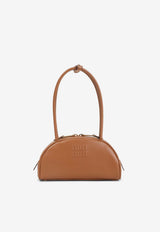 Beau Calf Leather Bowling Bag