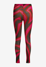 Marmo Print Leggings