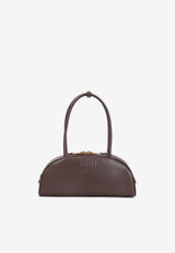 Beau Calf Leather Bowling Bag