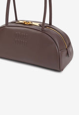 Beau Calf Leather Bowling Bag