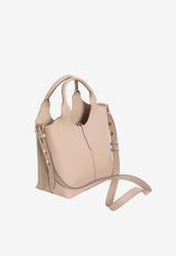 Tod's Mini Leather Crossbody Bag Beige XBWEBRF0100-UBL-C428