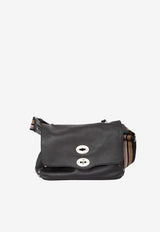 Zanellato Small Postina Daily Shoulder Bag Black 068010S-0050000-Z0001