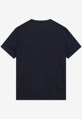 Polo Ralph Lauren Logo Embroidered Slim T-shirt Black 710680785004CO/T_POLOR-IN
