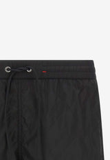 Moncler Nylon Swim Shorts Black L10912C000175985M_999