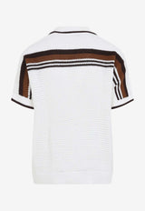 Openwork Crochet Knit Shirt