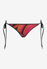 Marmo Print Bikini Briefs