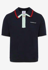 Knitted Track Polo T-shirt