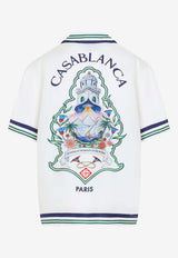 Hotel Emblem Bowling Shirt