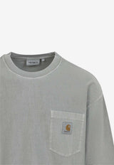 Loose Pocket Long-Sleeved T-shirt